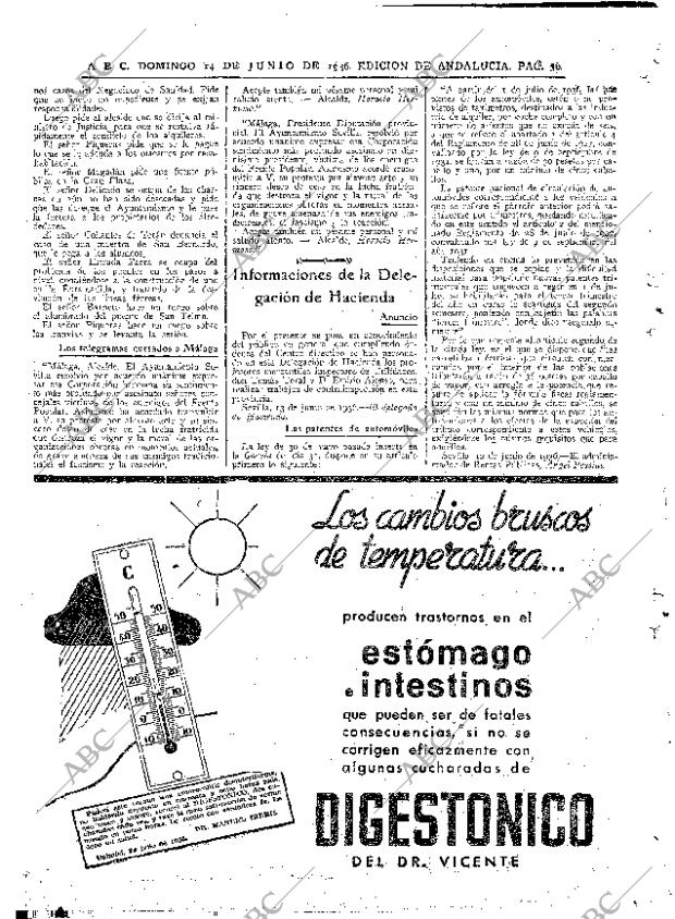 ABC SEVILLA 14-06-1936 página 36