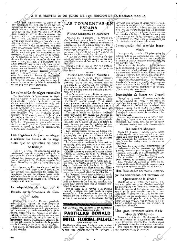 ABC MADRID 16-06-1936 página 26