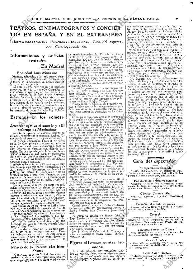 ABC MADRID 16-06-1936 página 48