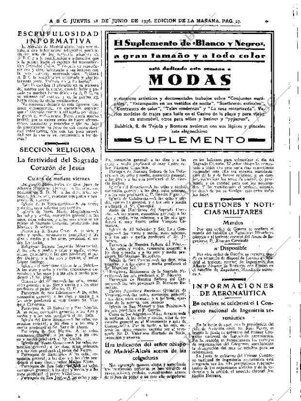 ABC MADRID 18-06-1936 página 27