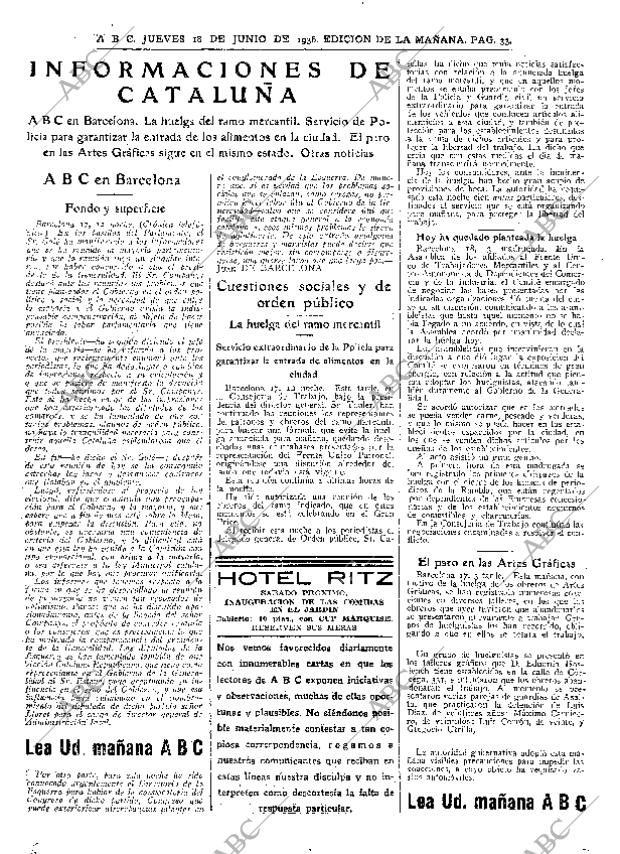 ABC MADRID 18-06-1936 página 33