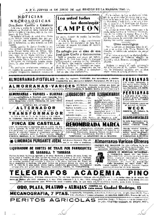 ABC MADRID 18-06-1936 página 41