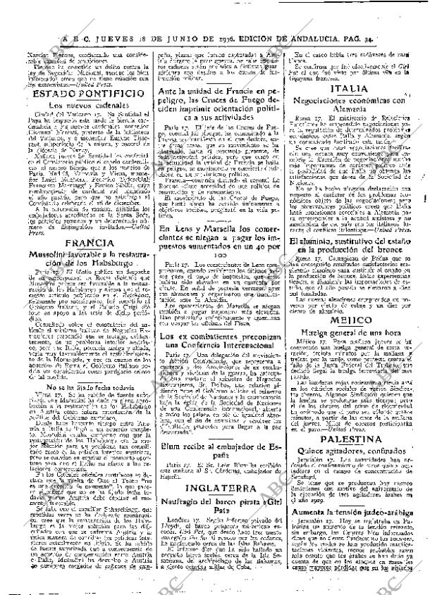 ABC SEVILLA 18-06-1936 página 34