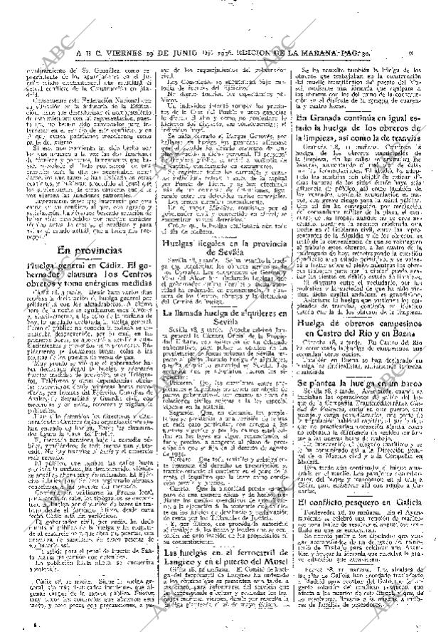 ABC MADRID 19-06-1936 página 30