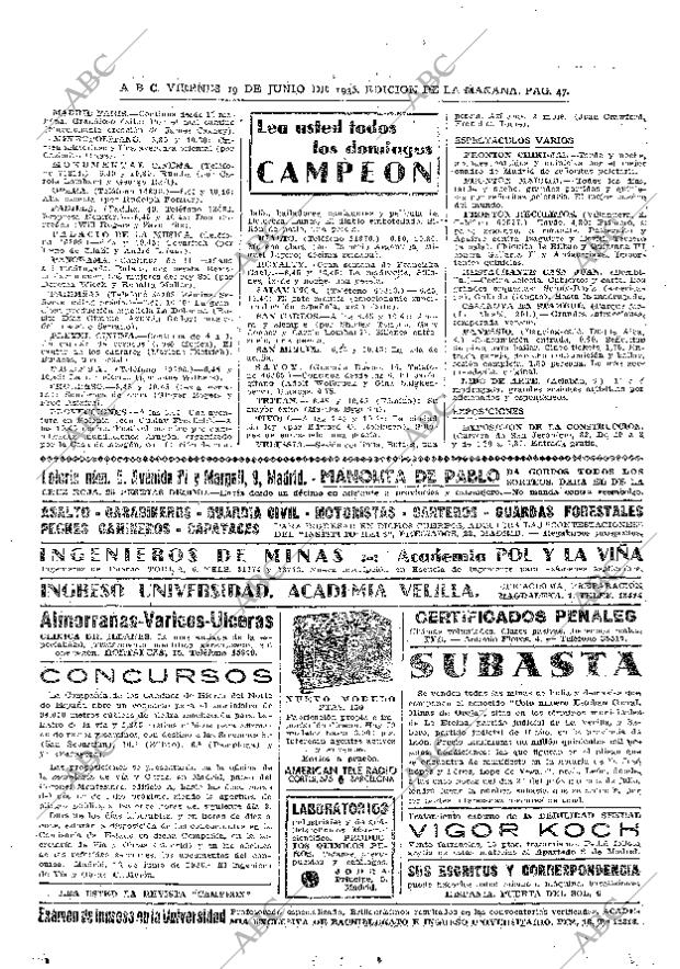 ABC MADRID 19-06-1936 página 47