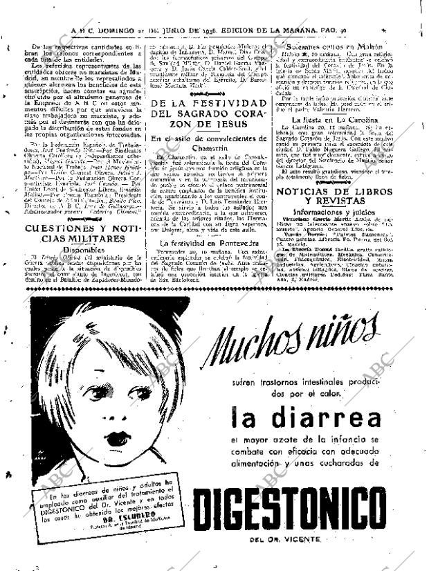 ABC MADRID 21-06-1936 página 38