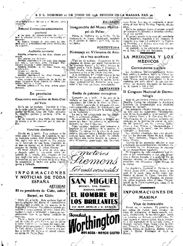 ABC MADRID 21-06-1936 página 48