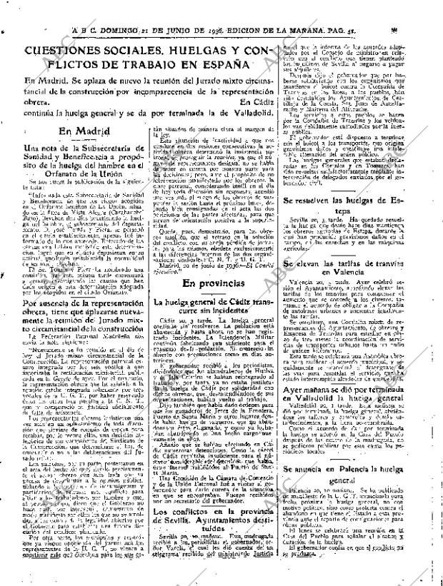 ABC MADRID 21-06-1936 página 49