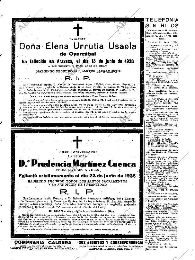 ABC MADRID 21-06-1936 página 69