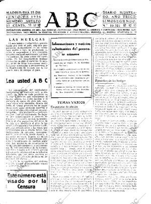 ABC MADRID 23-06-1936 página 15