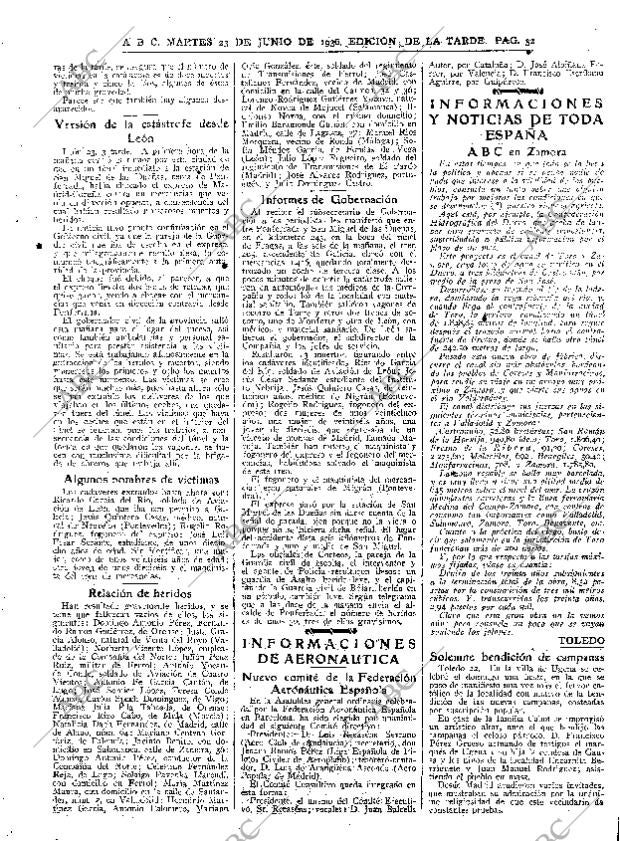 ABC MADRID 23-06-1936 página 32