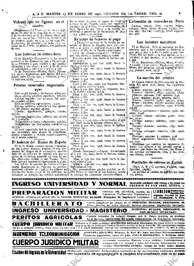 ABC MADRID 23-06-1936 página 36