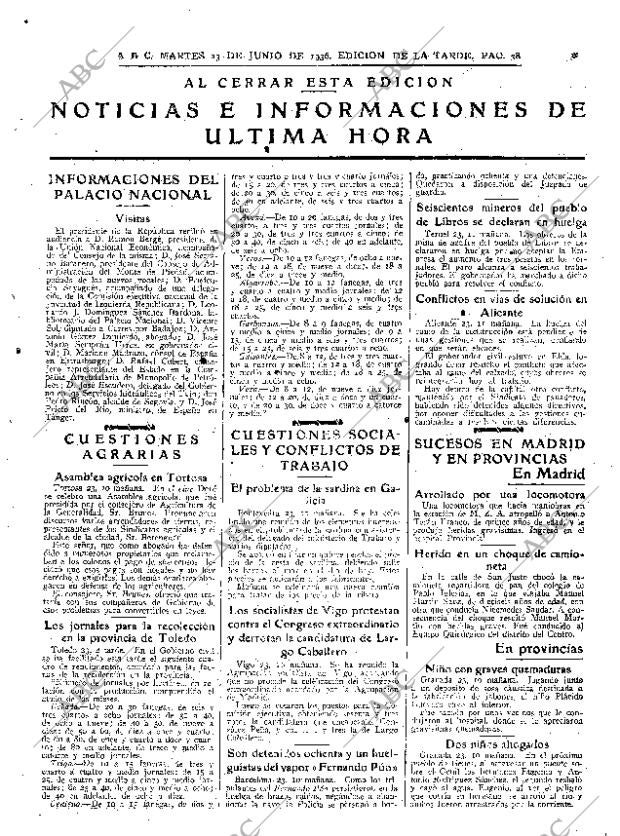 ABC MADRID 23-06-1936 página 38