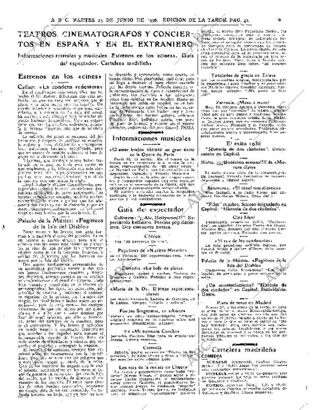 ABC MADRID 23-06-1936 página 41