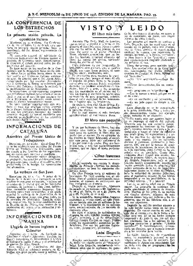 ABC MADRID 24-06-1936 página 33