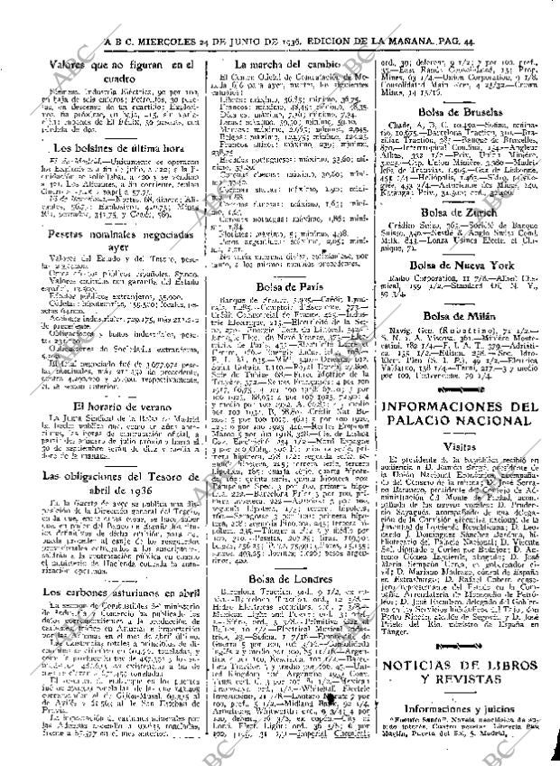 ABC MADRID 24-06-1936 página 44