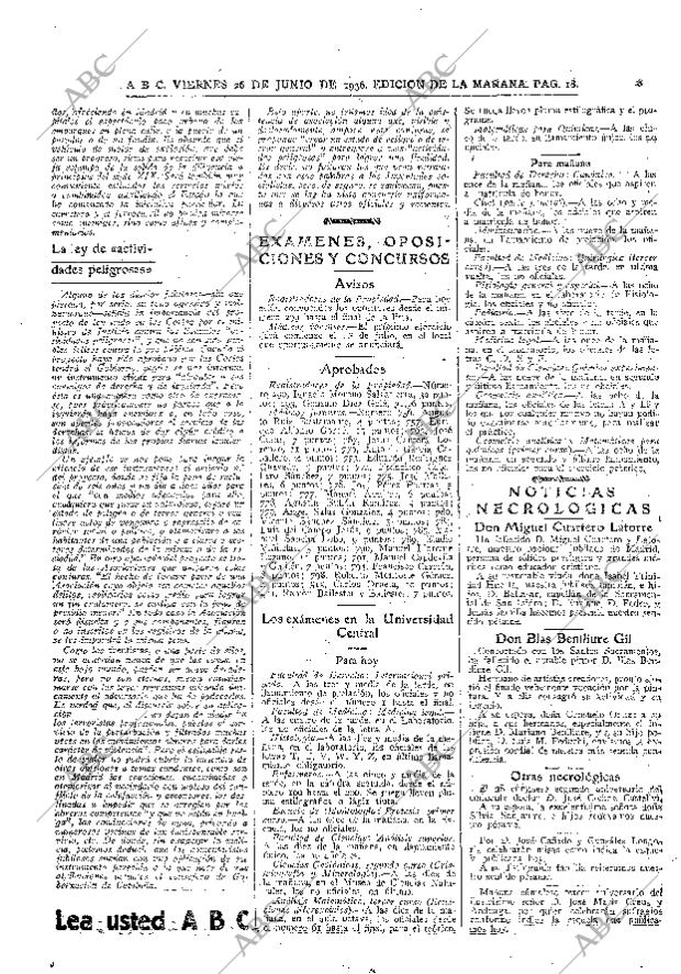 ABC MADRID 26-06-1936 página 18