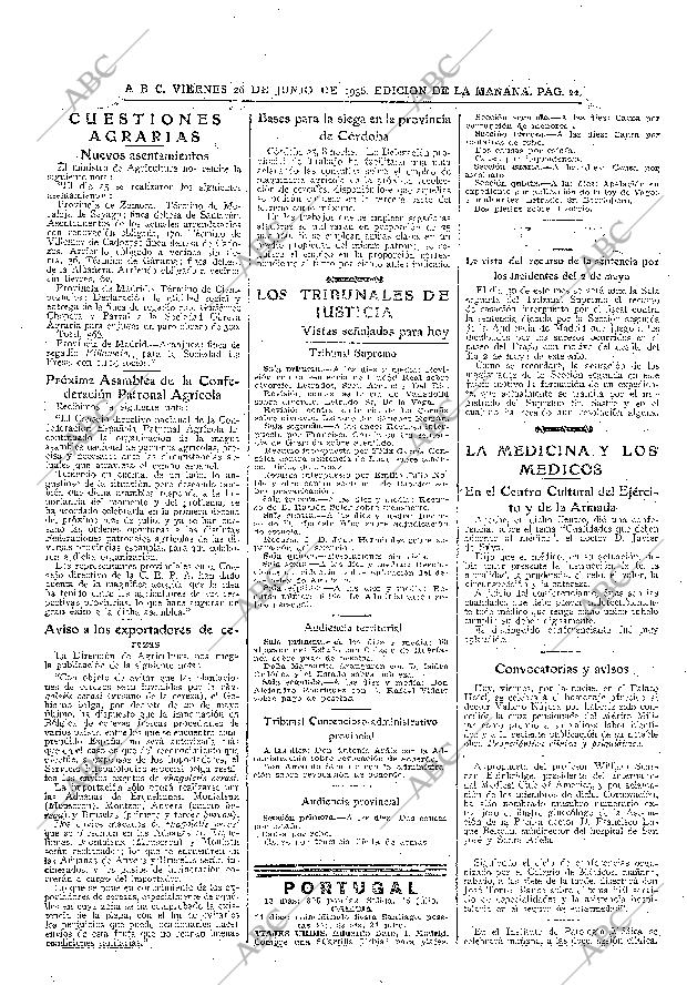 ABC MADRID 26-06-1936 página 22