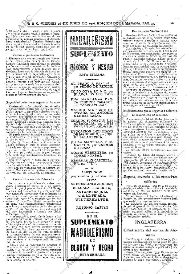 ABC MADRID 26-06-1936 página 35
