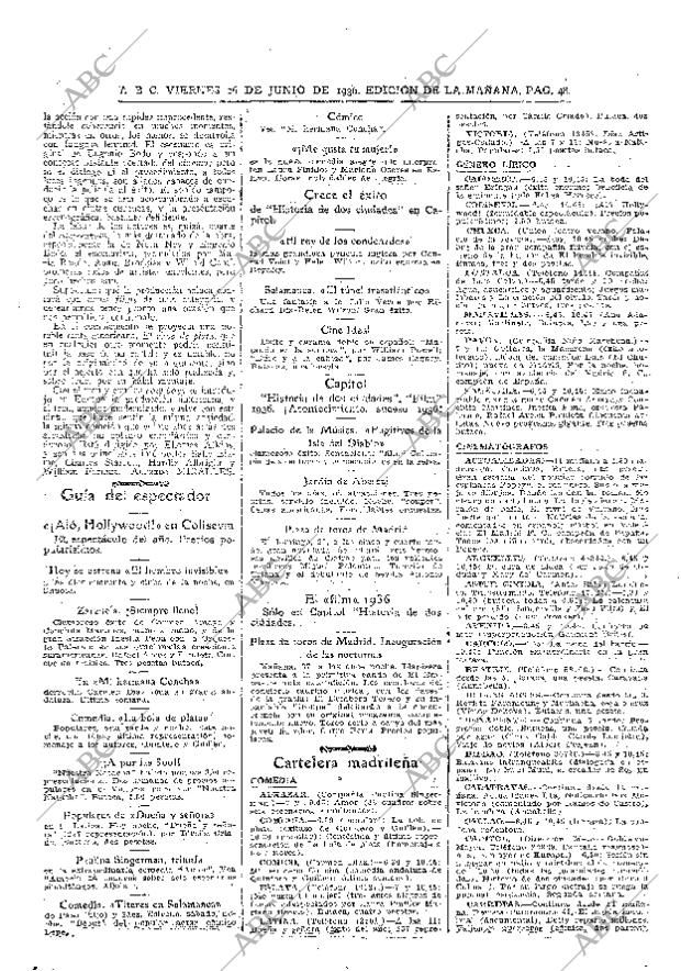 ABC MADRID 26-06-1936 página 48