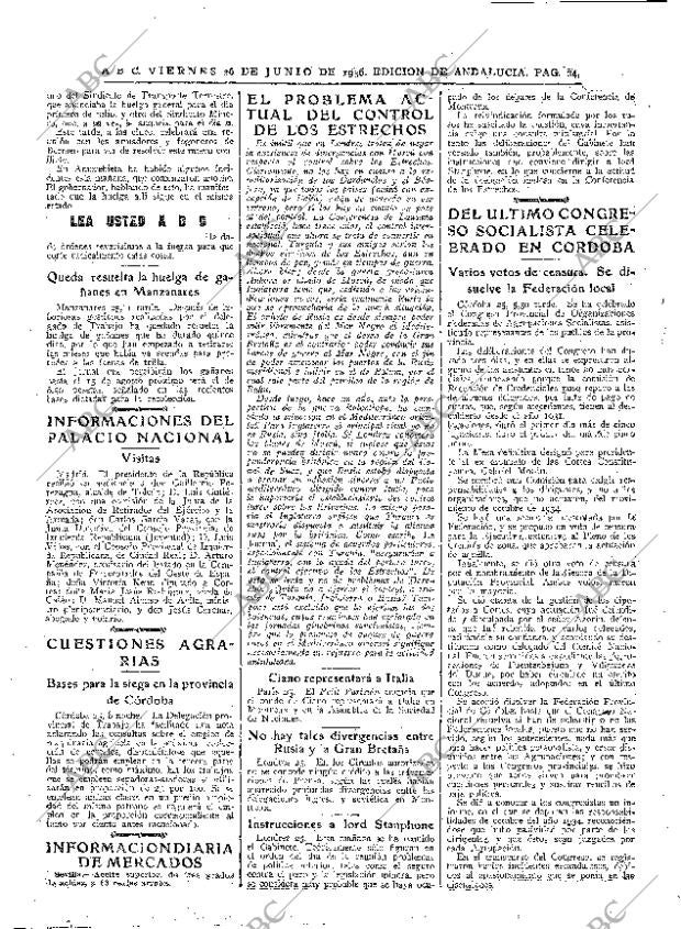 ABC SEVILLA 26-06-1936 página 24