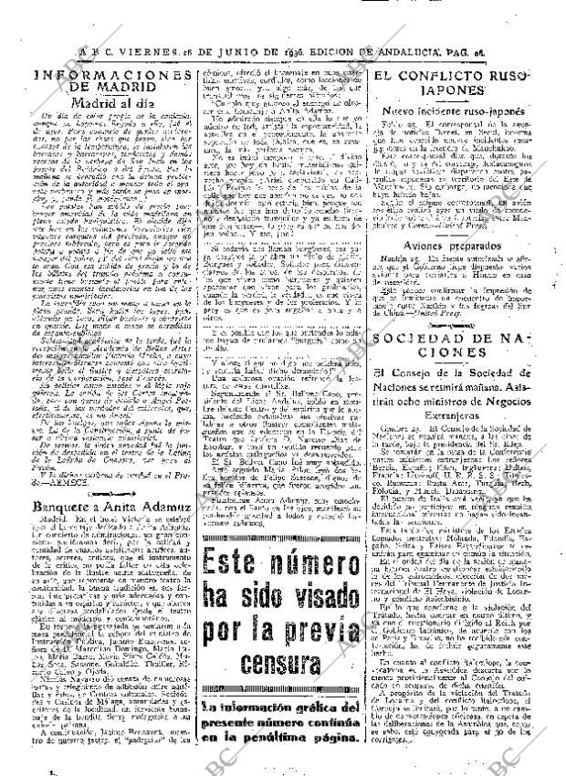 ABC SEVILLA 26-06-1936 página 26
