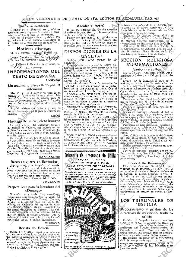 ABC SEVILLA 26-06-1936 página 28