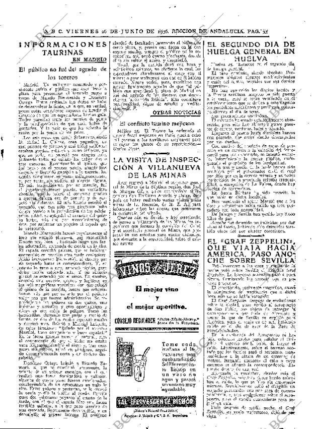 ABC SEVILLA 26-06-1936 página 33