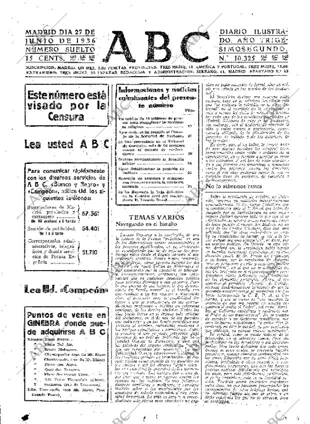 ABC MADRID 27-06-1936 página 17