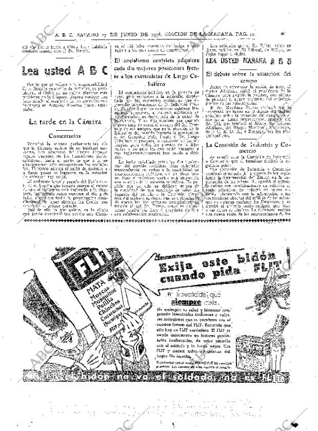 ABC MADRID 27-06-1936 página 20