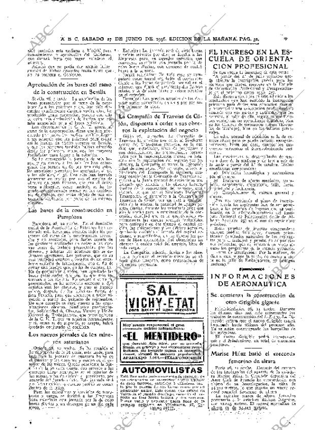 ABC MADRID 27-06-1936 página 32