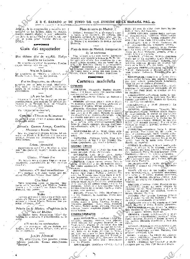 ABC MADRID 27-06-1936 página 49