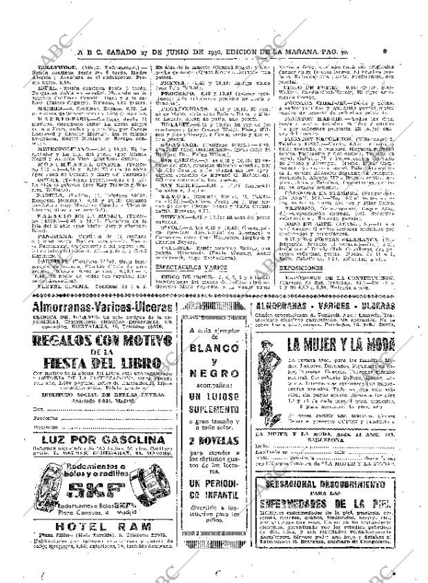 ABC MADRID 27-06-1936 página 50