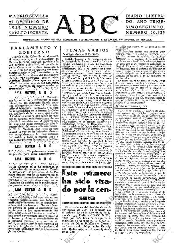 ABC SEVILLA 27-06-1936 página 15