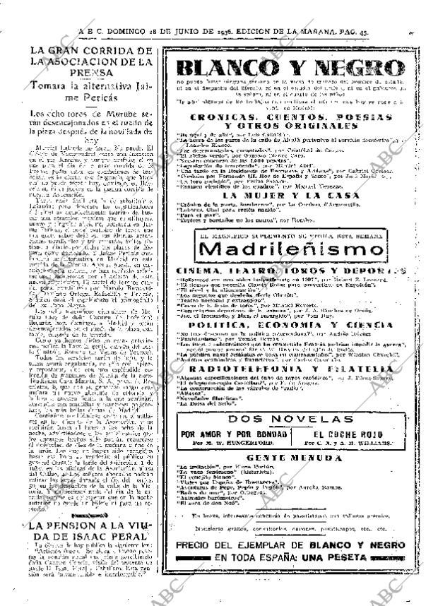 ABC MADRID 28-06-1936 página 45