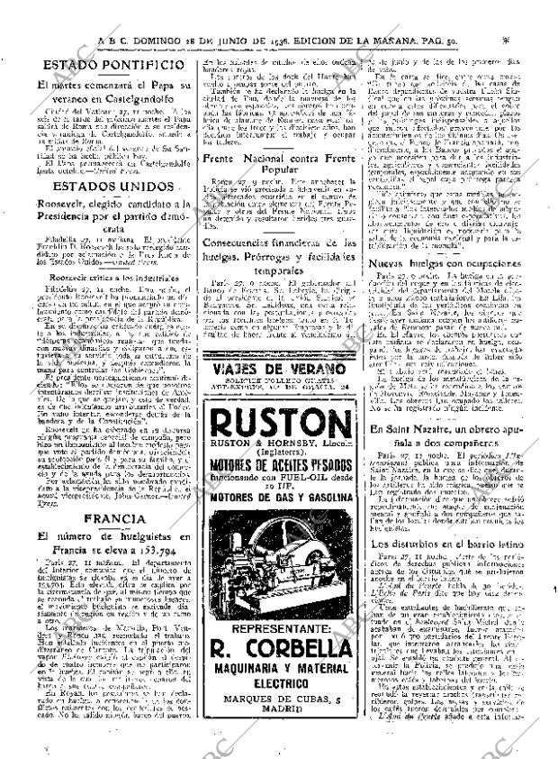 ABC MADRID 28-06-1936 página 50