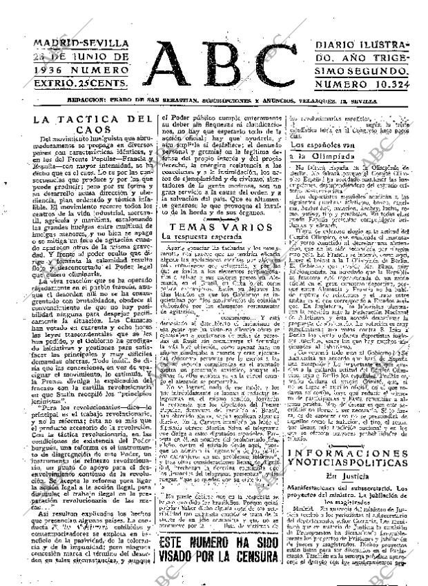 ABC SEVILLA 28-06-1936 página 25