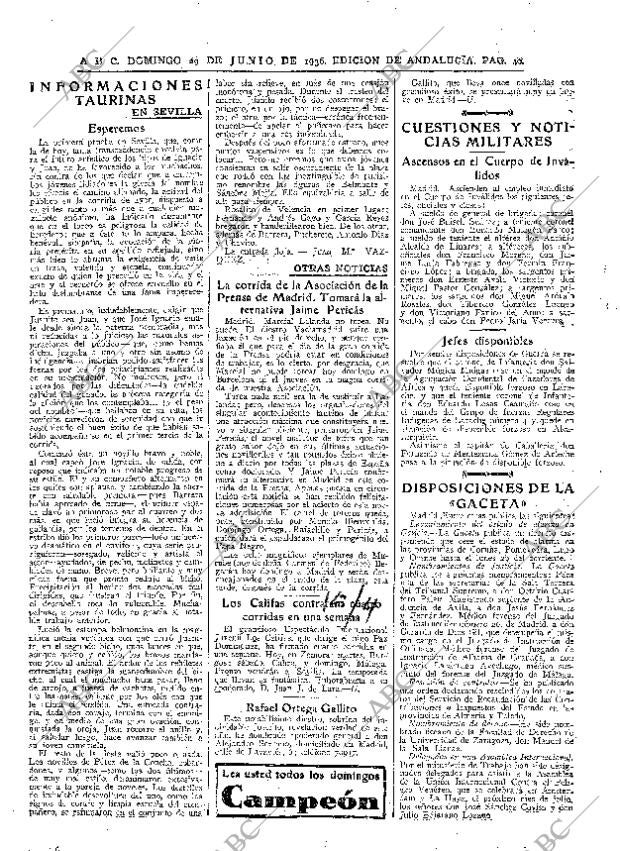 ABC SEVILLA 28-06-1936 página 40