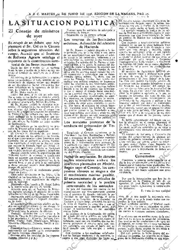 ABC MADRID 30-06-1936 página 17