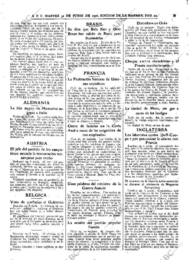 ABC MADRID 30-06-1936 página 30