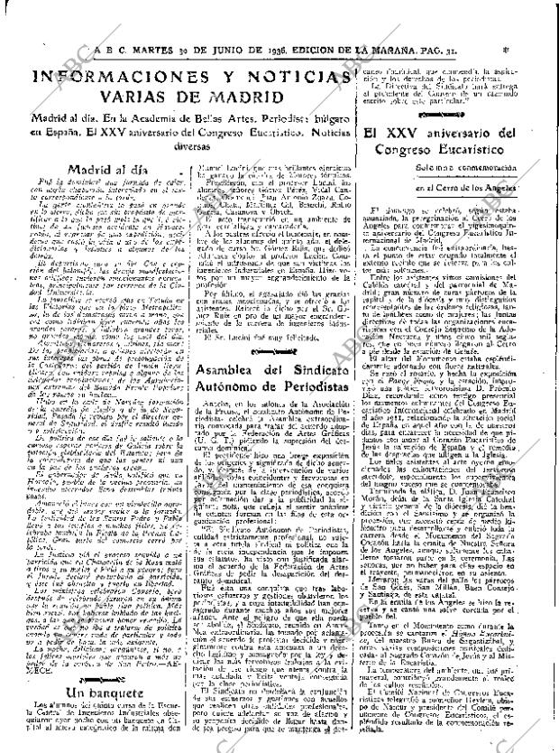 ABC MADRID 30-06-1936 página 31