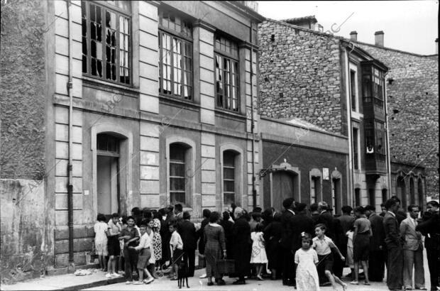 Edificio de la escuela Neutra de Gijón, donde también Funcionaba una logia...