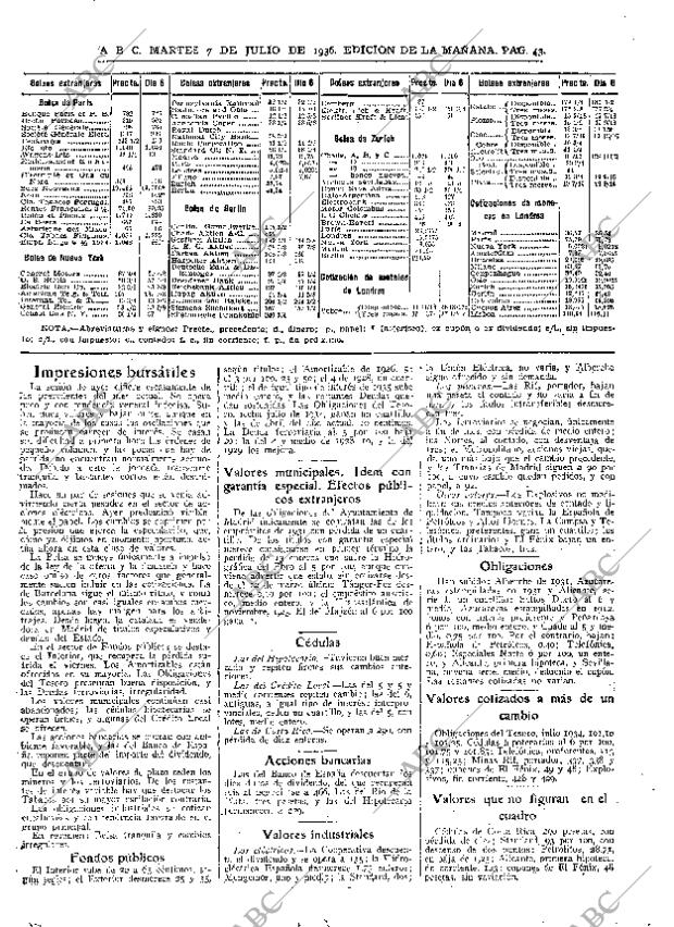 ABC MADRID 07-07-1936 página 43
