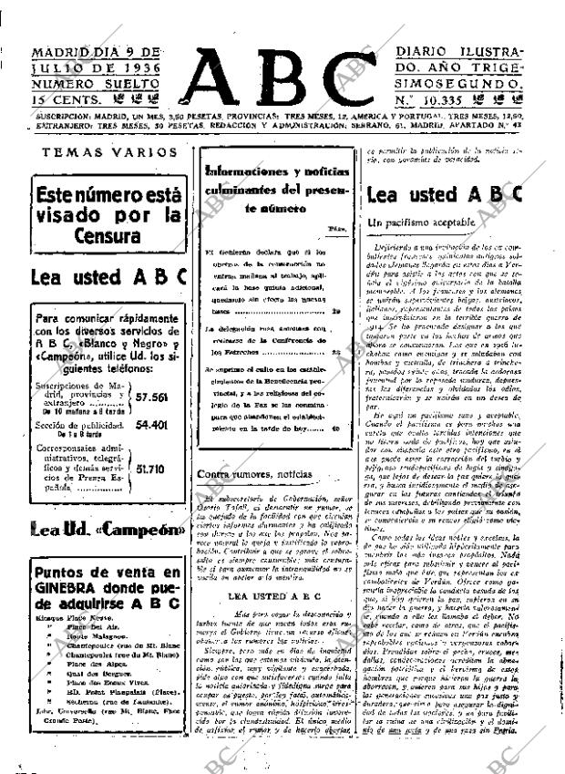 ABC MADRID 09-07-1936 página 15