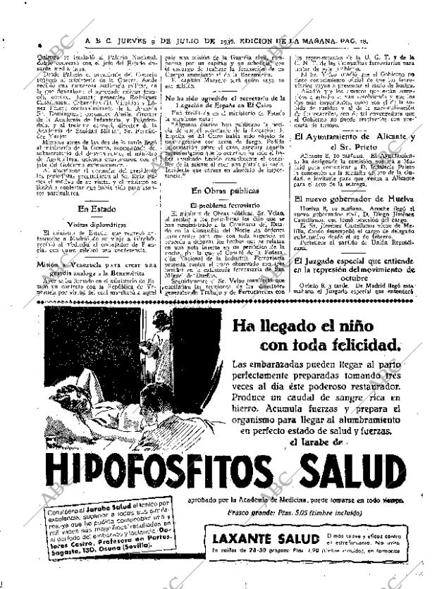 ABC MADRID 09-07-1936 página 18
