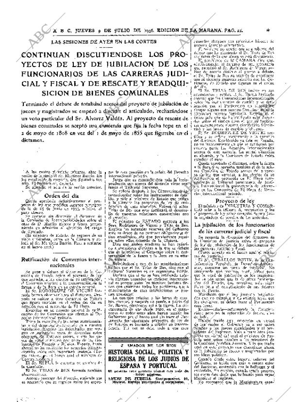 ABC MADRID 09-07-1936 página 21