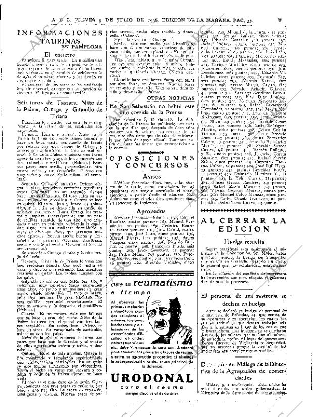 ABC MADRID 09-07-1936 página 35