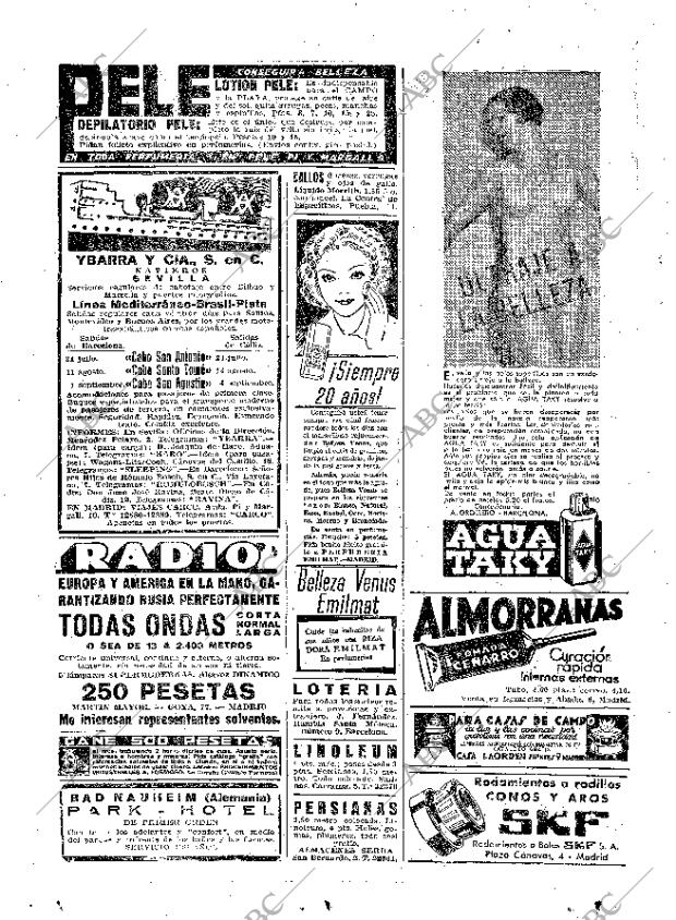 ABC MADRID 11-07-1936 página 2