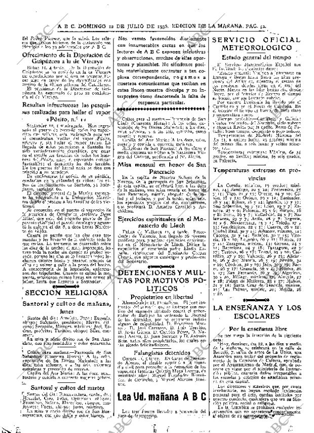 ABC MADRID 12-07-1936 página 36