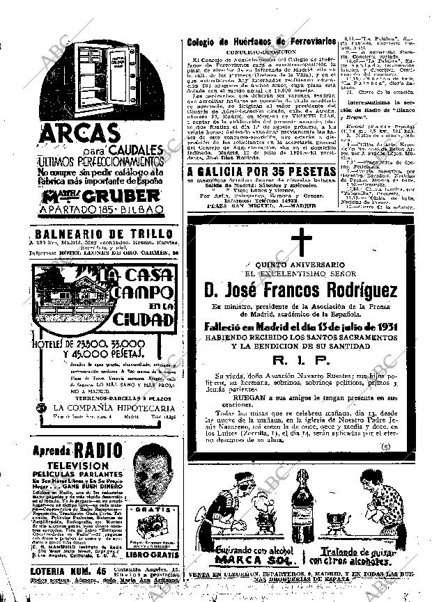 ABC MADRID 12-07-1936 página 58